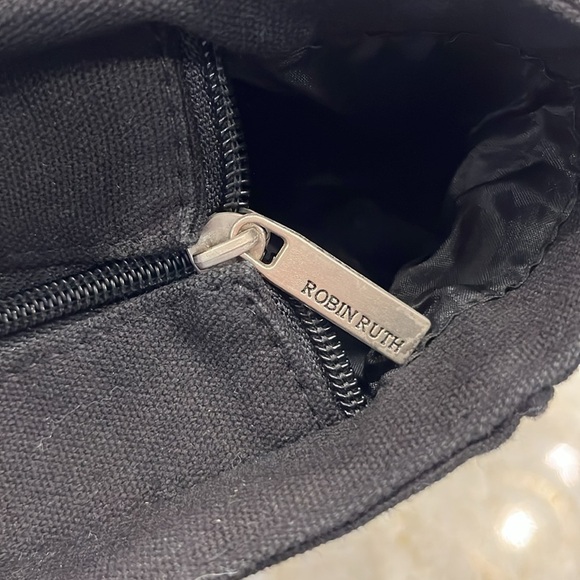 Robin Ruth | Deutschland Canvas Bag Small | Black‎ / Multi | 9x10x4 - Picture 4 of 8